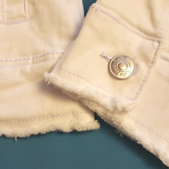 Nine West white stretch denim Jacket S NWT - Picture 12 of 16